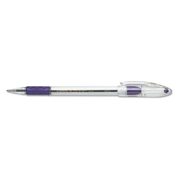 Pentel® R.s.v.p. Ballpoint Pen, Stick, Medium 1 Mm, Violet Ink, Clear-violet Barrel, Dozen freeshipping - TVN Wholesale